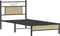 vidaXL - Bedframe - zonder - matras - hout - sonoma - eikenkleurig - 80x200 - cm