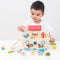 New Classic Toys® Houten Ark van Noach Speelset - Educatief Speelgoed met Vormenstoof - Inclusief 10 Paar Dieren (10 paar)