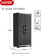 Keter XL Garage Hoge Kast - 3 Planken - 89x54x188 cm - Zwart