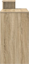 vidaXL - Bureau - Sonoma - Eik - 106x40x88,5 - cm - Geengineerd - Hout