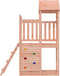 vidaXL Speeltoren met ladder en rotswand 52,5x110,5x214 cm douglashout