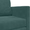 vidaXL - Vloerlits - 2-in-1 - Donkergroen - 124x204x61 - cm - Velvet