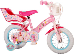 Volare Disney Princess - Kinderfiets - 12 inch - Twee handremmen - Roze