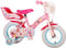 Volare Disney Princess - Kinderfiets - 12 inch - Twee handremmen - Roze