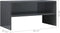 vidaXL - Tv-meubel - 80x40x40 - cm - bewerkt - hout - hoogglans - grijs