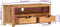 vidaXL - Tv-meubel - 88x35x40 - cm - massief - acaciahout