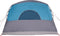 vidaXL - Familietent - met - Ramen - Tunnel - Blauw - voor - 8 - Personen - - - Waterdicht