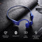Shokz OpenRun - Sporthoofdtelefoon - Bone Conduction - USB-C - Blauw