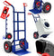 Gardebruk Steekwagen - Opvouwbare Transportkar - Luchtbanden 200kg - Blauw