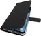 Valenta Galaxy A02s - Gel Skin Bookcase - Ruimte voor 3 pasjes - Zwart