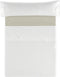 Set beddengoed Alexandra House Living Iber Beige Bed van 180 4 Onderdelen
