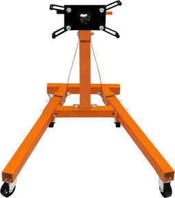 T-Mech Motorsteun - 900kg Draaibaar 360° - Opvouwbaar 810mm Werkhoogte - Oranje