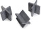 Decoratief Beeld - Voegkruis Herbruikbaar - Aluminium - Gardenlux - Zwart - 55 X 50 Cm