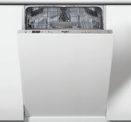Whirlpool WSIC 3M17 - Volledig geïntegreerde vaatwasser - Uitgestelde start timer - Ingebouwd display