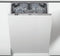 Whirlpool WSIC 3M17 - Volledig geïntegreerde vaatwasser - Uitgestelde start timer - Ingebouwd display