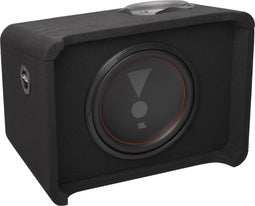 JBL Club 1200P - Autosubwoofer - 12” met Slip Stream Behuizing 400W RMS - Zwart