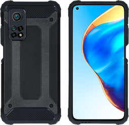iMoshion Hoesje Geschikt voor Xiaomi Mi 10T Pro / Mi 10T Hoesje - iMoshion Rugged Xtreme Backcover - Zwart