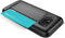 VRS DESIGN Damda Slide - Back Cover - 2-laags bescherming met cardslot - Gun Metal