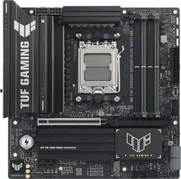 ASUS TUF Gaming B850M-PLUS WIFI7 - Moederbord - Micro ATX - AMD AM5 - DDR5 - 256 GB geheugen - Wi-Fi 7 (802.11be)