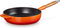 Le Creuset Hapjespan Signature Sauteuse - Oranjerood - Ø 28 cm / 3,6L - Geëmailleerde Anti-aanbaklaag - Duurzaam, Vaatwasserbestendig en Ideaal voor Sauteren en Braden