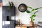 Wandklok klok industrieel metaal John tandwielen zwart 70 cm