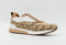 Michael Kors Allie - Sneaker - Bruin logo print - Beige