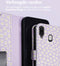 iMoshion Hoesje Geschikt voor Samsung Galaxy A20e Hoesje Met Pasjeshouder - iMoshion Design Bookcase smartphone - Paars / White Daisy