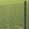 vidaXL - Gelast - Draadhek - Grijs - 0,6x10 - m - Staal