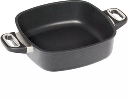 AMT Gastroguss Vierkante pan - gietaluminium - antiaanbaklaag - 26x26x8 cm - inductiegeschikt