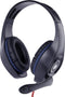 Gembird GHS-05-B - Gaming Headset - Draaibare microfoon - Blauw Zwart