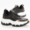 Guess Braydin - Dames Sneakers Laag - Imitatieleer - Black/Brown