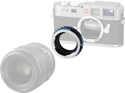 Novoflex LEM/NIK NT - Lensadapter - Compatibel met Leica M en Nikon - Blauw