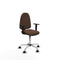Bureaustoel Piqueras y Crespo B1D05RP Donkerbruin