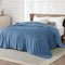 Bedsure BDEA523G1AL8QU - Fleecedeken - Warm zacht lichtgewicht 220 x 240 cm - Blauw gewassen