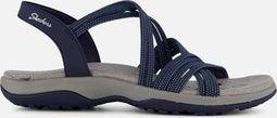 Skechers Reggae Slim - Dames Sandalen - Turn It Up - Navy