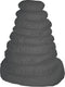 Keddoc Ligkussen+rits antraciet 38 cm