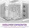 KEDIERS - G100 - ATX Tower Gaming Case - Tempered Glass - 6 ARGB Fans