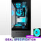 KEDIERS G800 - E-ATX Tower - 6 PWM ARGB Ventilatoren - Gehard Glas