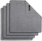 KOOK Servetten Gemeleerd Grijs - 4 Stuks