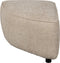 Zuiver Hunter Bank Element Rond Hoek Links Sand
