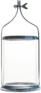 Riviera Maison RM Cape Town Lantern silver - Aluminium, Glas - Transparant - 19.0x19.0x42.0 cm
