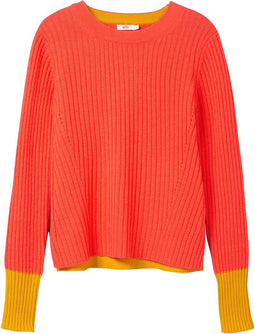 Keep pullover long sleeves crew neck 21 cayenne Red: S