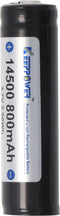 Keeppower 14500 - 800mAh, 3,7 V Li-ionbatterij beschermd