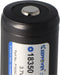 Keeppower 18350 - 1200 mAh, 3,6 V - 3,7 V Li-ionbatterij beschermd, afmetingen noteren ca. 39x18,6 mm