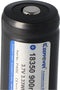 Keeppower 18350 - 900 mAh, 3,7 V Li-ionbatterij beschermd