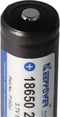 Keeppower 18650 - 2200 mAh, 3,7 V Li-ionbatterij beschermd