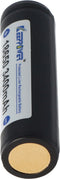 Keeppower 18650 - 3400 mAh, 3,7 V Li-ionbatterij beschermd (platte bovenkant)