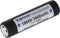 Keeppower 18650 - 3400 mAh, 3,7 V Li-ionbatterij beschermd (platte bovenkant)