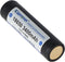 Keeppower 18650 - 3400 mAh, 3,7 V Li-ionbatterij beschermd (platte bovenkant)
