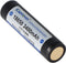 Keeppower 18650 Li-ion batterij met 3400 mAh, 3,6 V - 3,7 V Li-ion batterij beschermd met PCB 1 stuk